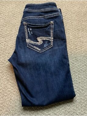 Silver Jeans Suki Capri W28 L 22 1/2